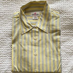 JCREW Haberdashery Slim-fit Stretch 3/4 Sleeve Shirt XS